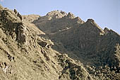 The Inca Trail towards the Dead Woman pass 